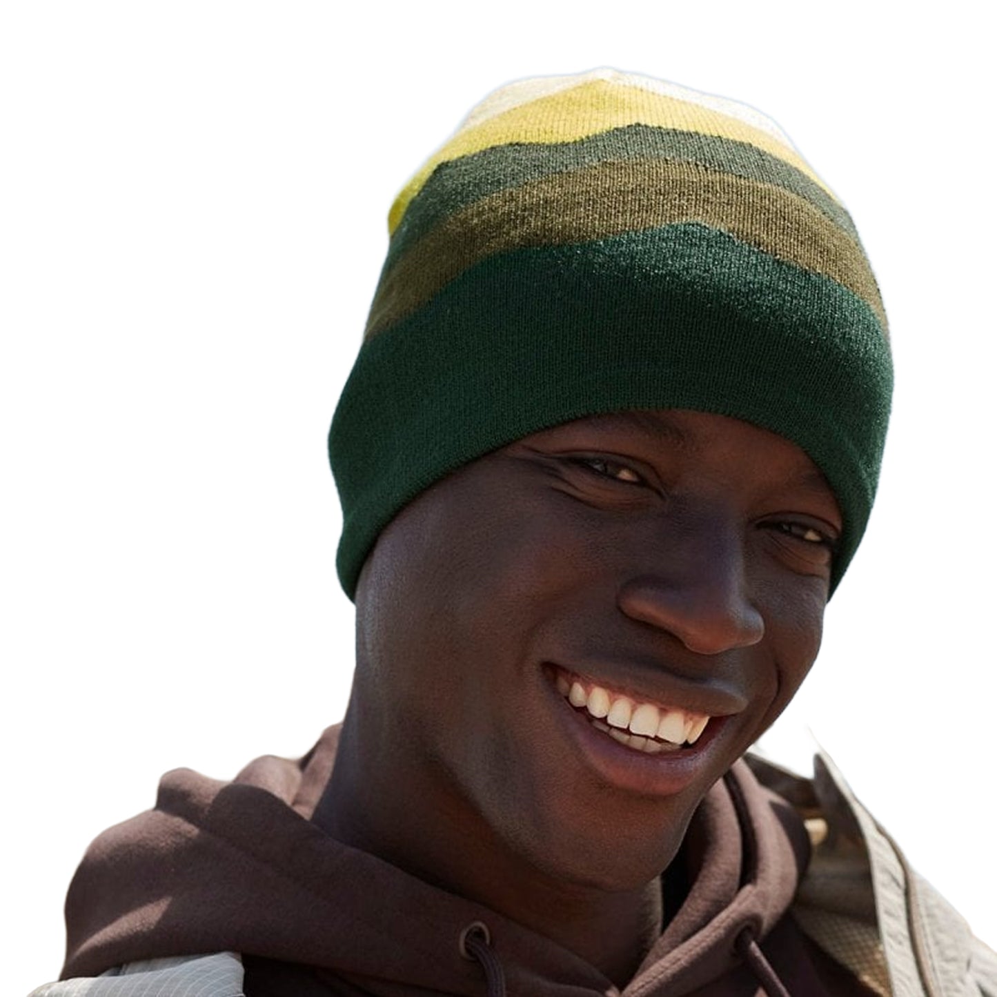 Alpine Peaks - Back - Beechfield Mountain Pull-On Beanie