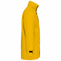 Yellow-Dark Grey - Side - Kariban Unisex Adult Quilted Parka