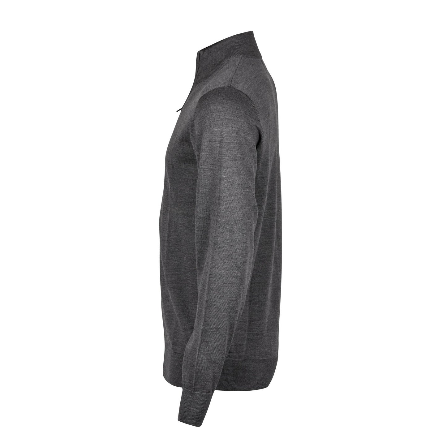 Grey Melange - Lifestyle - Tee Jays Mens Half Zip Sweatshirt