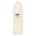Ivory - Side - Native Spirit Mens Pique Polo Shirt