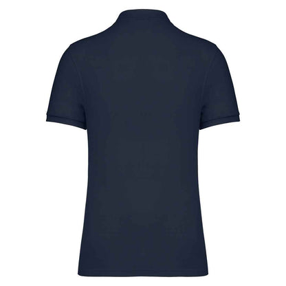 Navy - Back - Native Spirit Mens Pique Polo Shirt