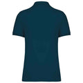 Peacock Blue - Back - Native Spirit Mens Pique Polo Shirt