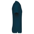 Peacock Blue - Side - Native Spirit Mens Pique Polo Shirt
