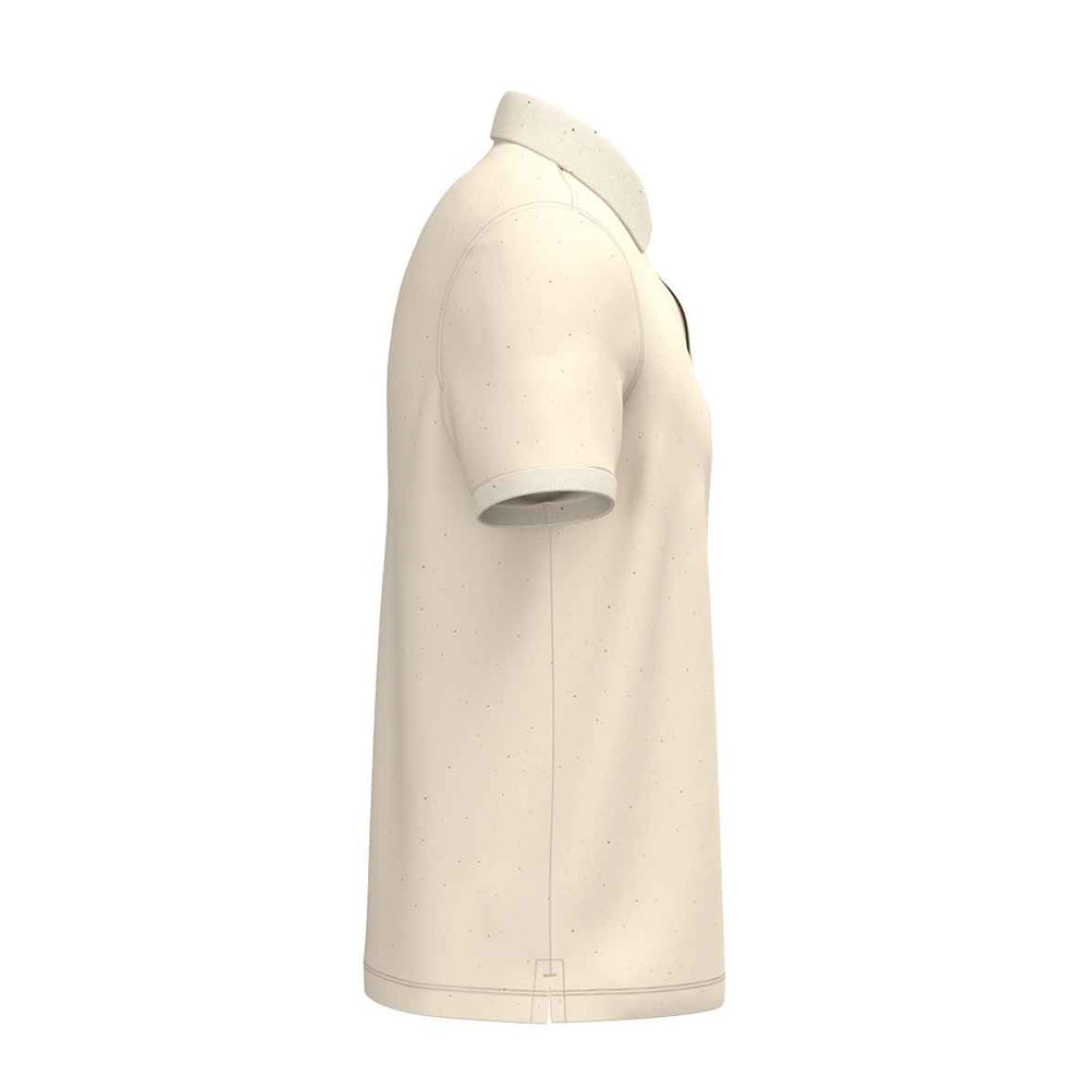 Raw Natural - Side - Native Spirit Mens Pique Polo Shirt