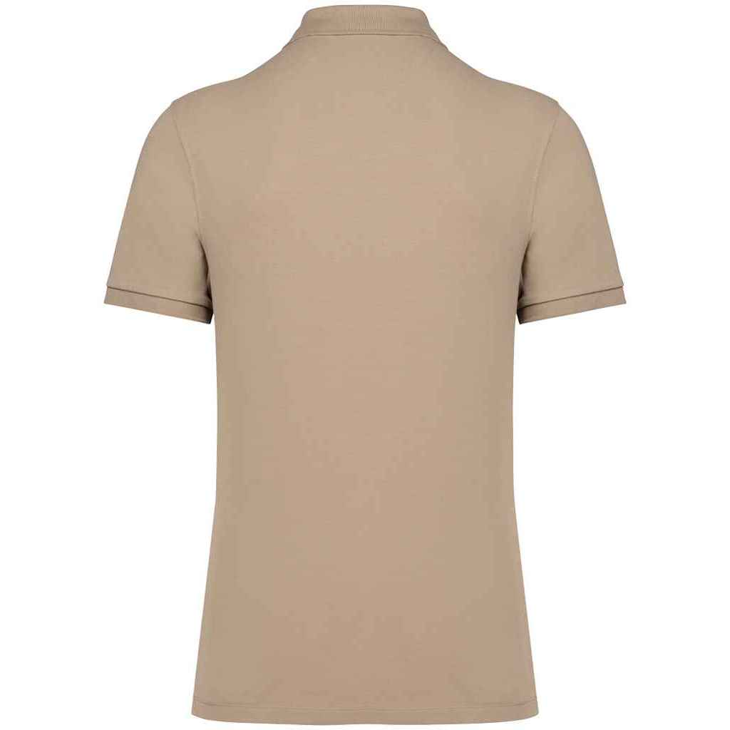 Wet Sand - Side - Native Spirit Mens Pique Polo Shirt