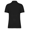 Black - Back - Native Spirit Mens Pique Polo Shirt