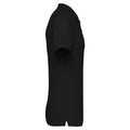 Black - Side - Native Spirit Mens Pique Polo Shirt