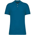 Blue Sapphire - Front - Native Spirit Mens Pique Polo Shirt