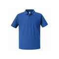 Bright Royal Blue - Front - Russell Mens Authentic Pique Polo Shirt