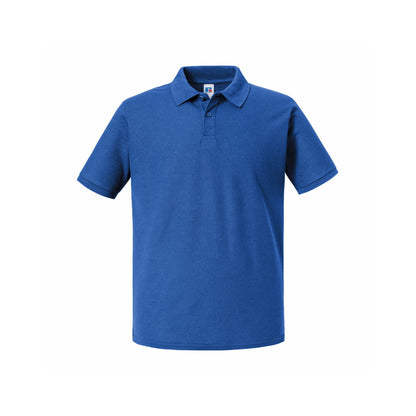 Bright Royal - Front - Russell Mens Authentic Pique Polo Shirt