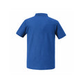 Bright Royal Blue - Back - Russell Mens Authentic Pique Polo Shirt