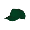 Bottle Green - Front - Result Genuine Recycled Childrens-Kids Cap