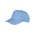 Sky Blue - Front - Result Genuine Recycled Childrens-Kids Cap