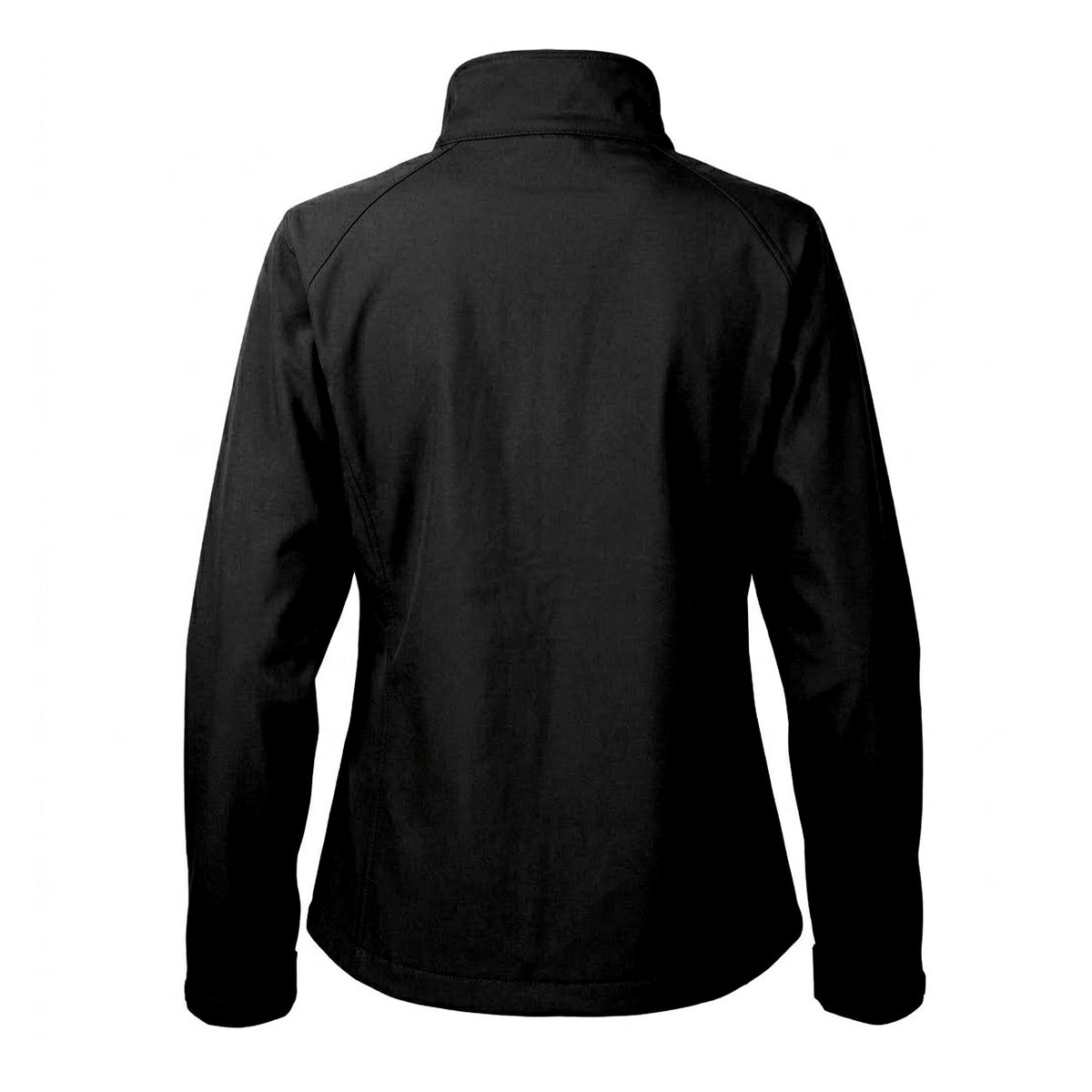 Black - Back - Result Womens-Ladies Soft Shell Jacket