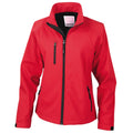 Red - Front - Result Womens-Ladies Soft Shell Jacket