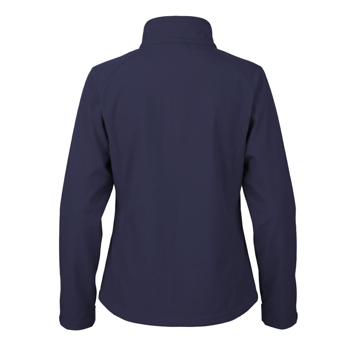 Navy - Back - Result Womens-Ladies Soft Shell Jacket