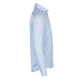 Light Blue - Side - Tee Jays Mens Stretch Long-Sleeved Active Shirt