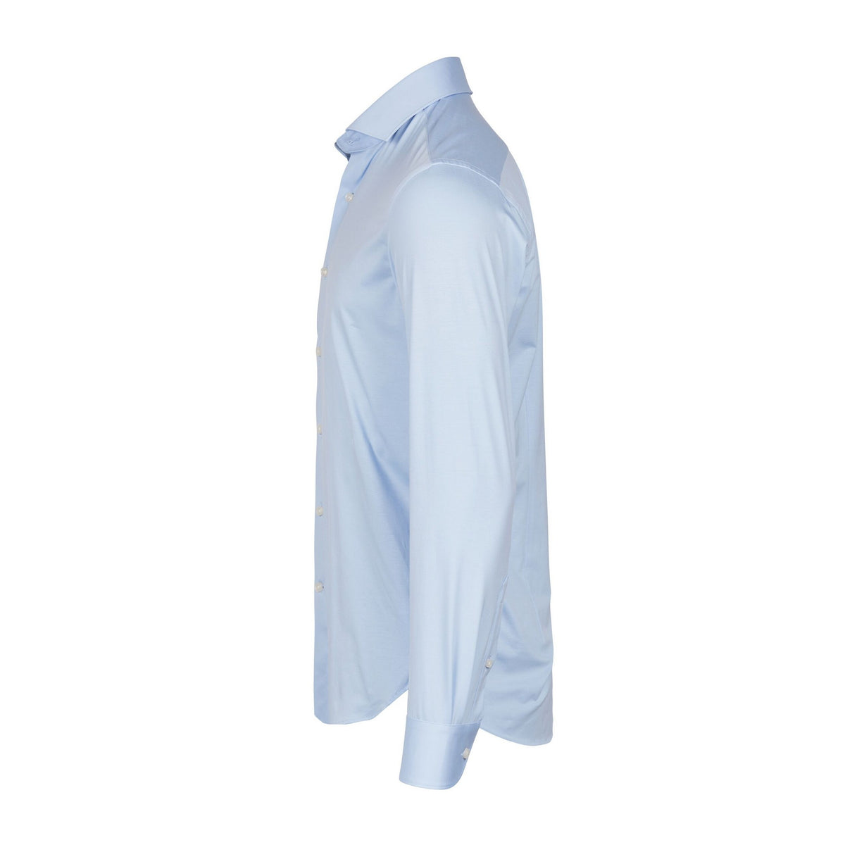 Light Blue - Lifestyle - Tee Jays Mens Stretch Long-Sleeved Active Shirt