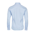 Light Blue - Back - Tee Jays Mens Stretch Long-Sleeved Active Shirt
