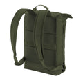 Pine Green - Back - Bagbase Simplicity Lite Roll Top Backpack