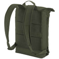 Pine Green - Back - Bagbase Simplicity Roll Top Backpack