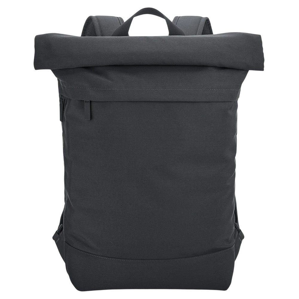 Graphite Grey - Front - Bagbase Simplicity Roll Top Backpack