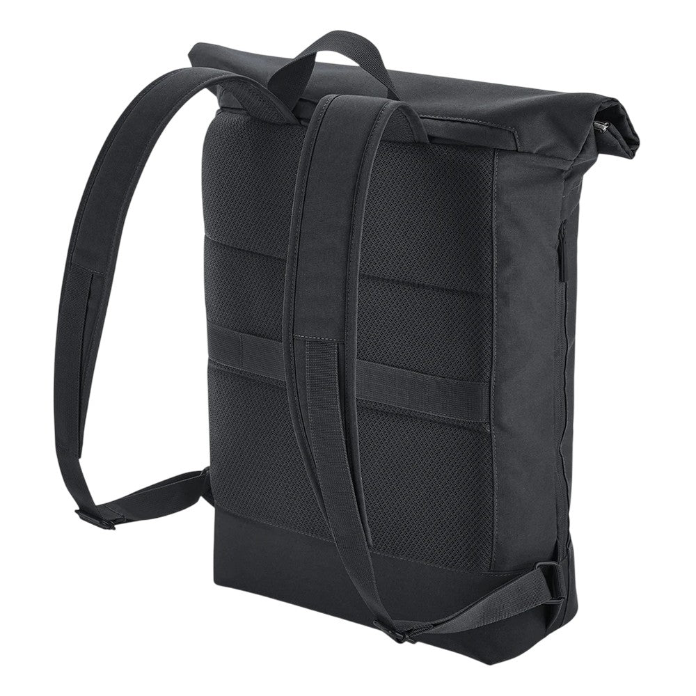 Graphite Grey - Back - Bagbase Simplicity Roll Top Backpack