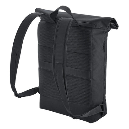 Graphite Grey - Back - Bagbase Simplicity Roll Top Backpack