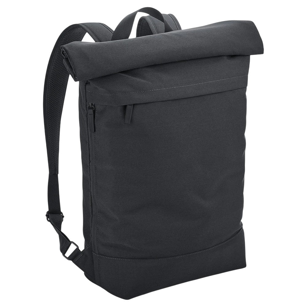 Graphite Grey - Side - Bagbase Simplicity Roll Top Backpack