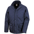 Navy - Front - Result Urban Unisex Adult Cheltenham Padded Jacket