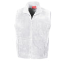 White - Front - Result Unisex Adult Polartherm Body Warmer