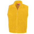 Yellow - Front - Result Unisex Adult Polartherm Body Warmer