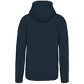 Navy - Back - Kariban Mens Hooded Sweatshirt