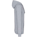 Oxford Grey - Side - Kariban Mens Hooded Sweatshirt