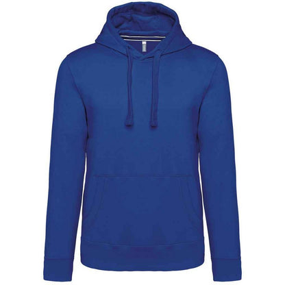 Light Royal Blue - Front - Kariban Mens Hooded Sweatshirt