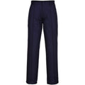 Navy - Front - Portwest Mens Preston Trousers