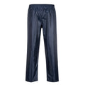 Navy - Back - Portwest Mens Classic Waterproof Trousers