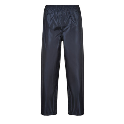Navy - Front - Portwest Mens Classic Waterproof Trousers