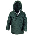 Bottle Green - Front - Result Core Childrens-Kids Winter Parka