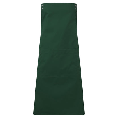 Bottle Green - Front - Premier Swap & Pop Customizable Apron Body