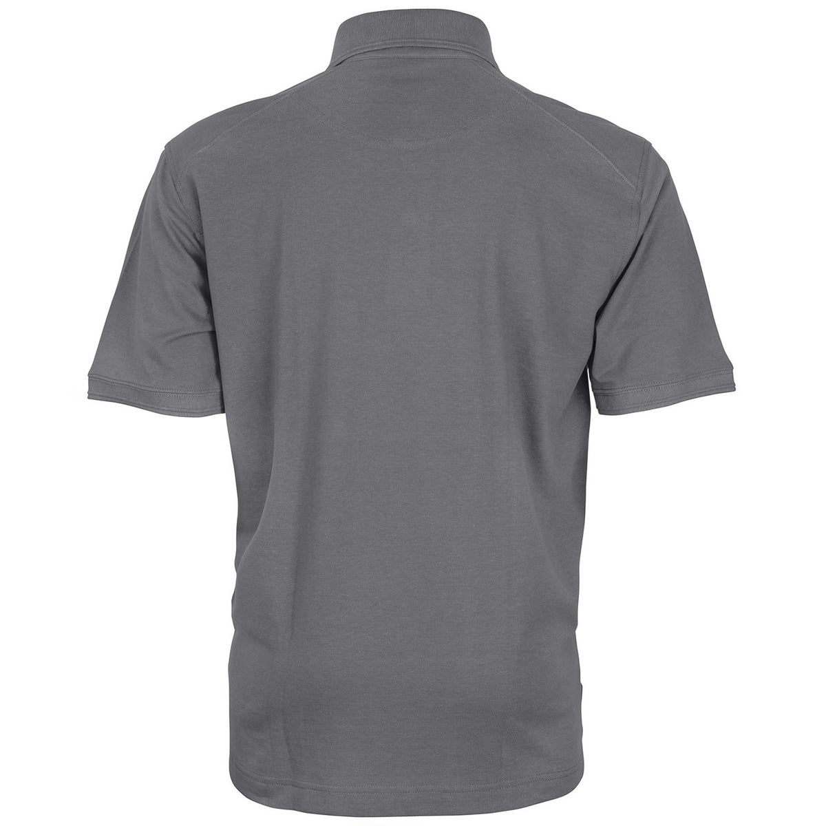 Workguard Grey - Back - WORK-GUARD By Result Mens Apex Pique Polo Shirt