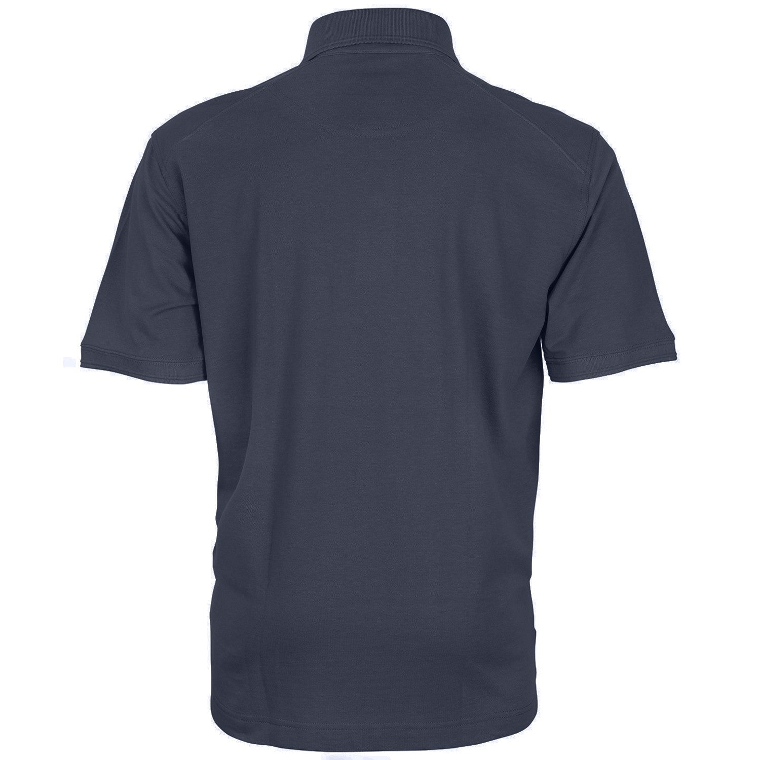 Navy - Back - WORK-GUARD By Result Mens Apex Pique Polo Shirt