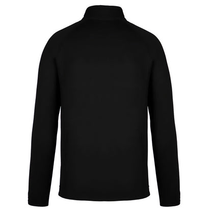 Sporty Grey-Black - Back - Proact Mens Dual Material Sports Padded Jacket