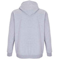Grey Marl - Back - SOLS Unisex Adult Carter Marl Full Zip Hoodie