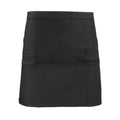 Black - Front - Premier Unisex Adult Pocket Waist Apron