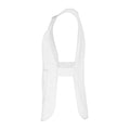 White - Side - Premier Plain Pocket Tabard