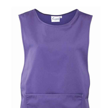 Purple - Back - Premier Plain Pocket Tabard