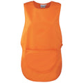 Orange - Front - Premier Plain Pocket Tabard