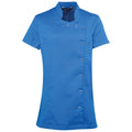 Sapphire Blue - Front - Premier Womens-Ladies Orchid Short-Sleeved Tunic