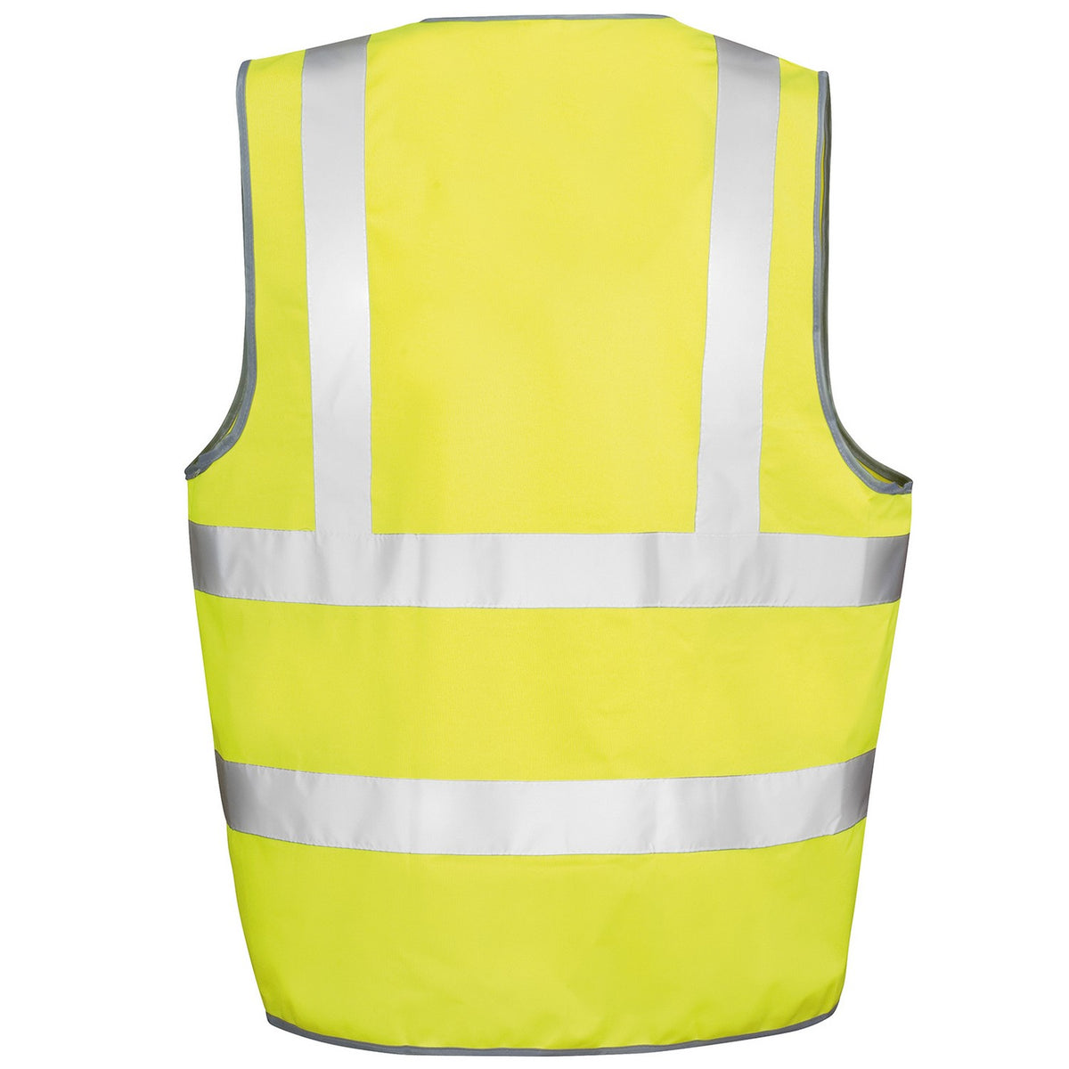 Yellow - Back - SAFE-GUARD by Result Unisex Adult Hi-Vis Vest